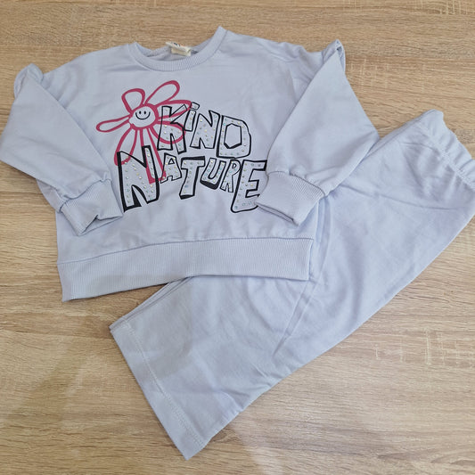 Set cotton purpel kind nature