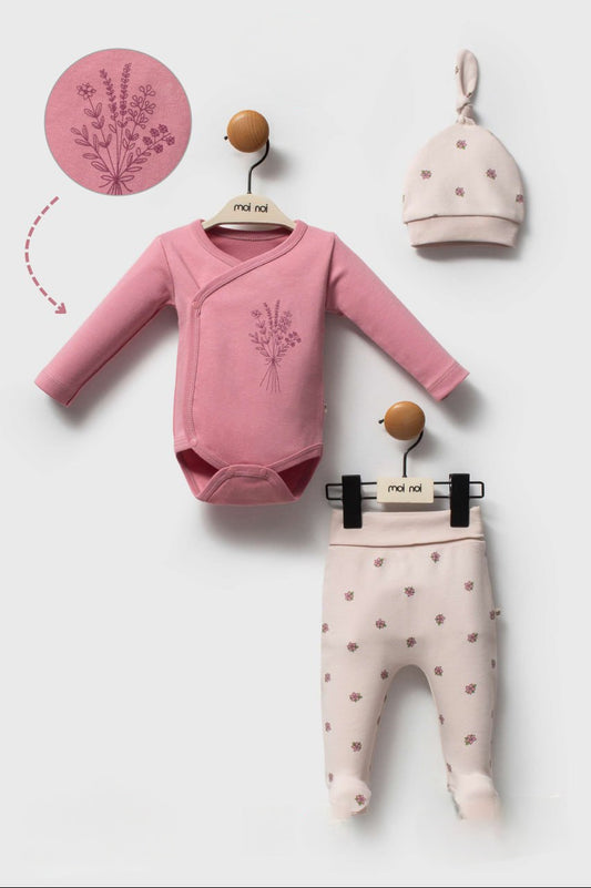Fleur - 3 pieces cotton set
