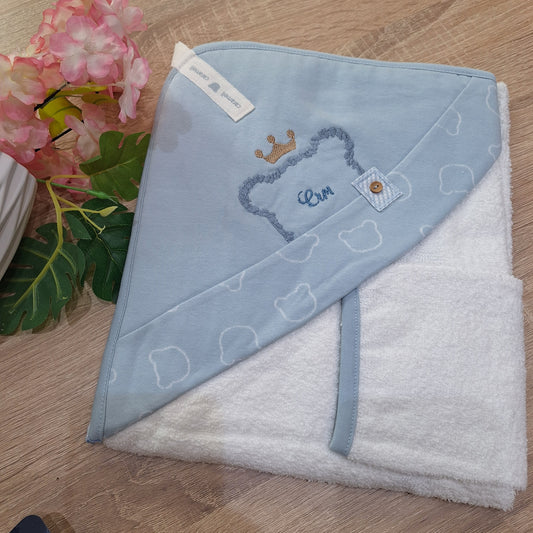 Baby towels blue