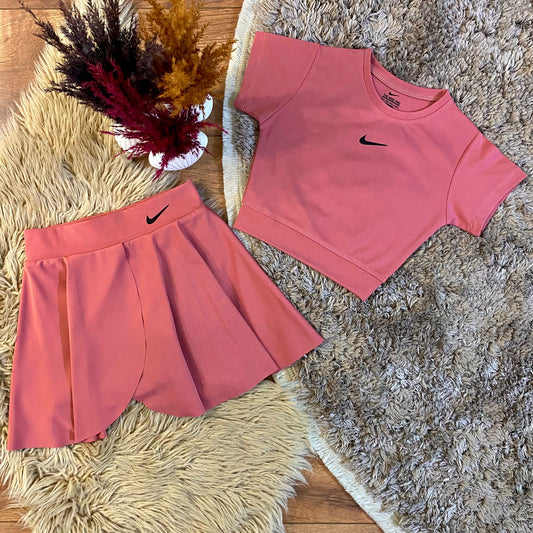 Pink tennis set