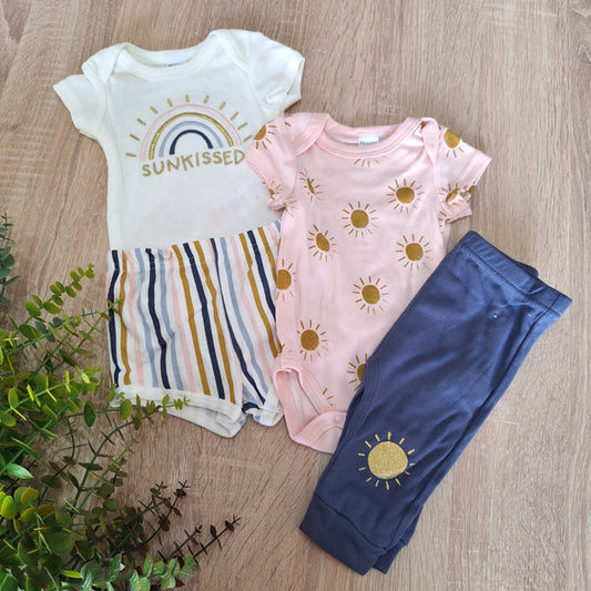 Sunkissed set - pack of 4 pieces