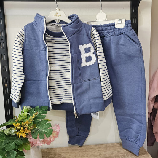 B sets - fleece inside 3 pieces