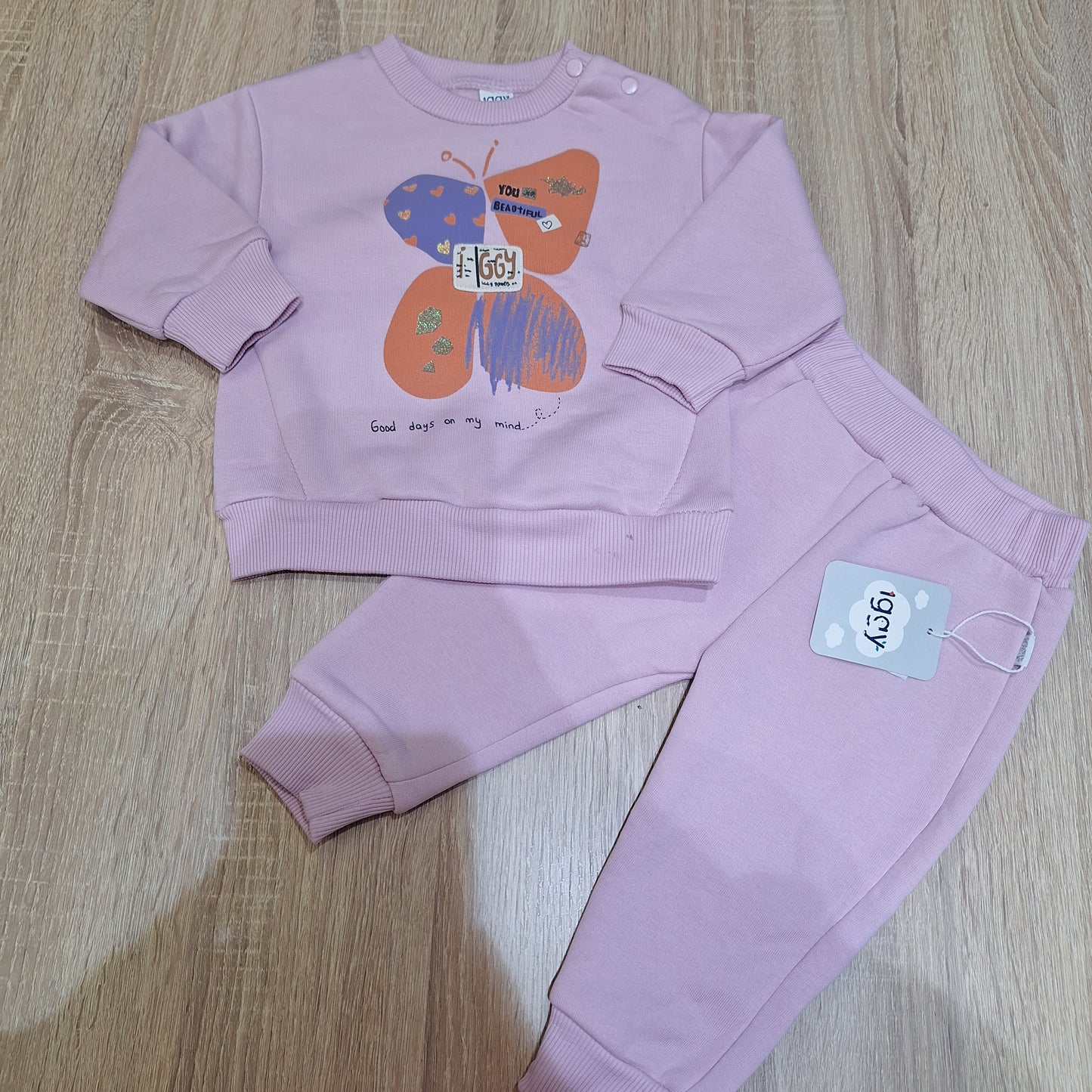 Beautiful Iggy (6-9 months)- set fleece