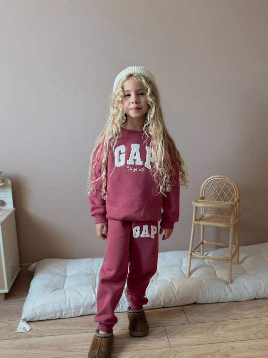 GAP wine red - fleece set