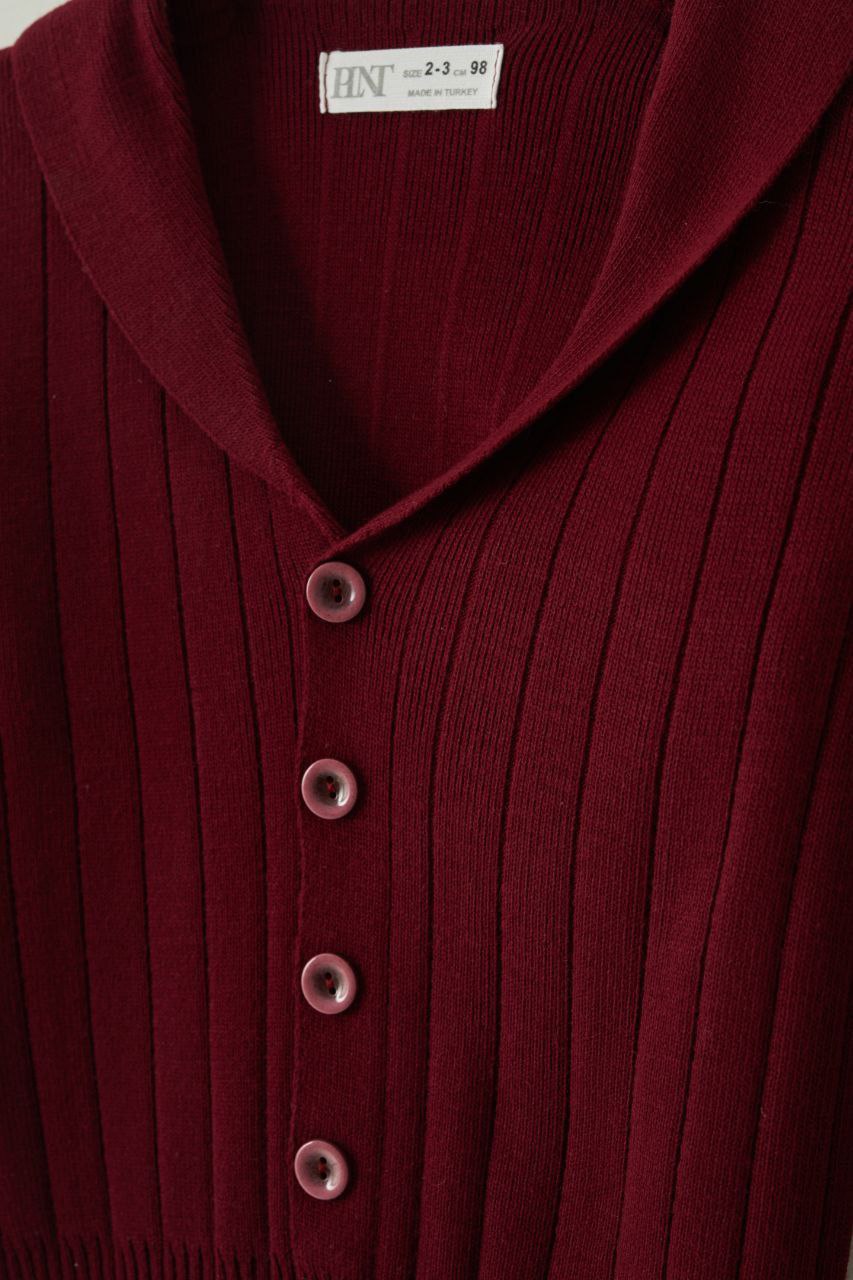 Cardigan bordeaux