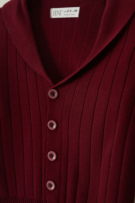Cardigan bordeaux