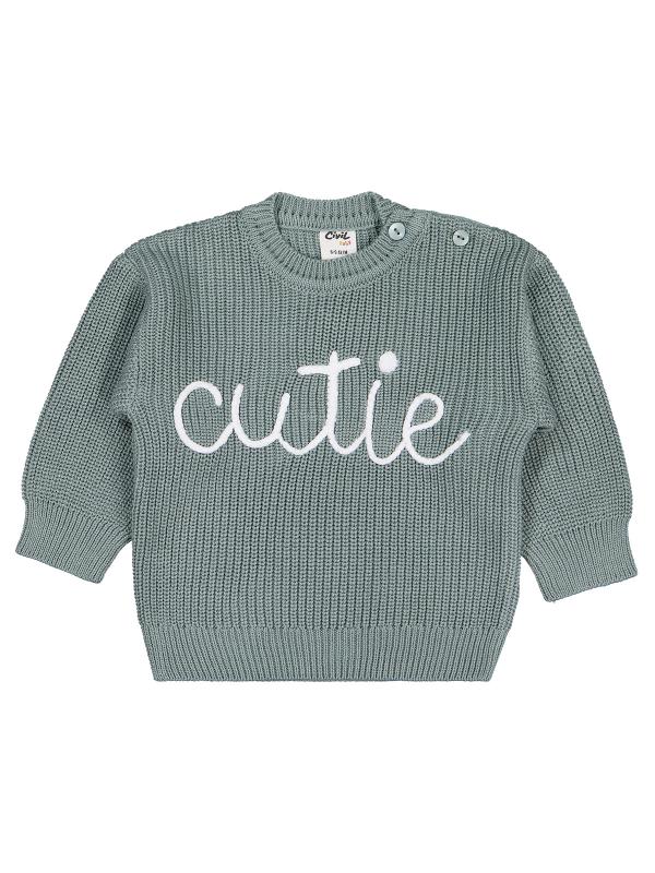Cutie green pullover