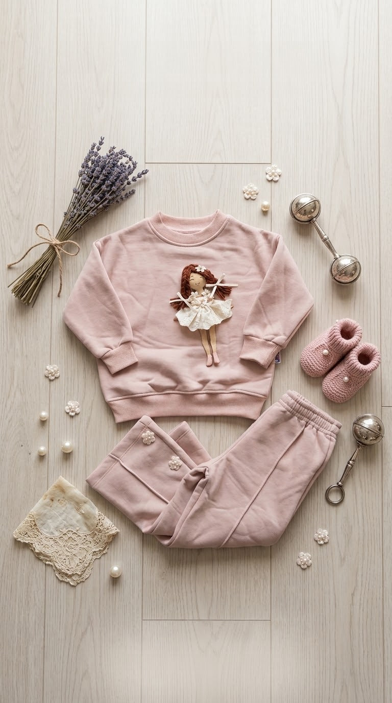 Ballerina Pink-  FLEECE SET