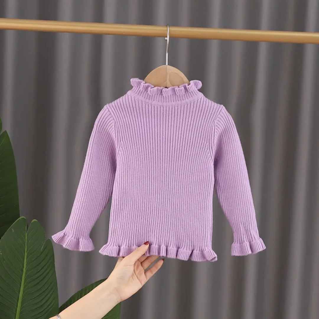 Basic purple - high neck